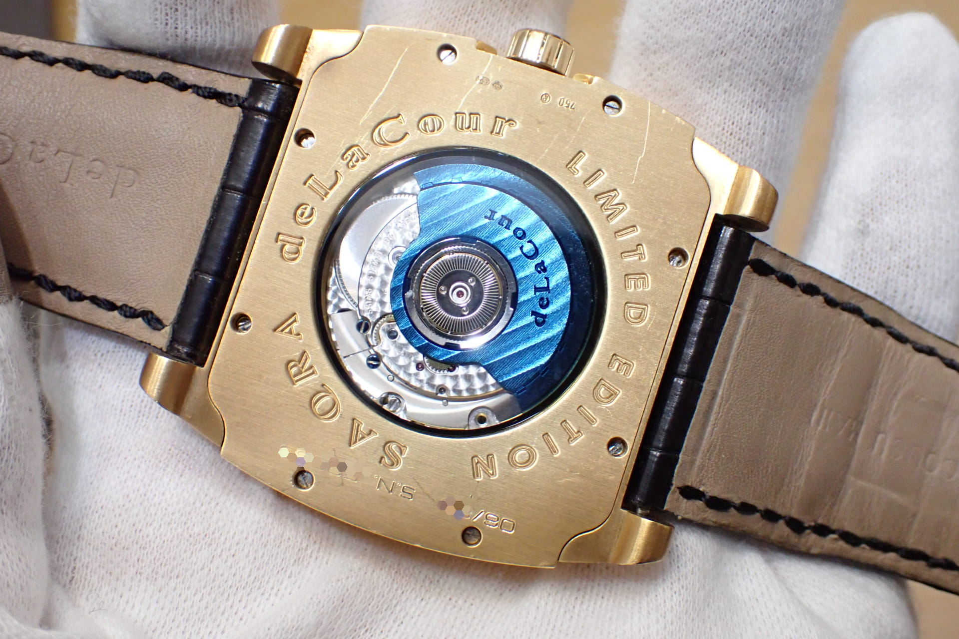 ドゥラクール/deLaCour サクラ グランドリザーブ シリーズ2 18KPG製 世界限定90本　Ref.WAPG0199