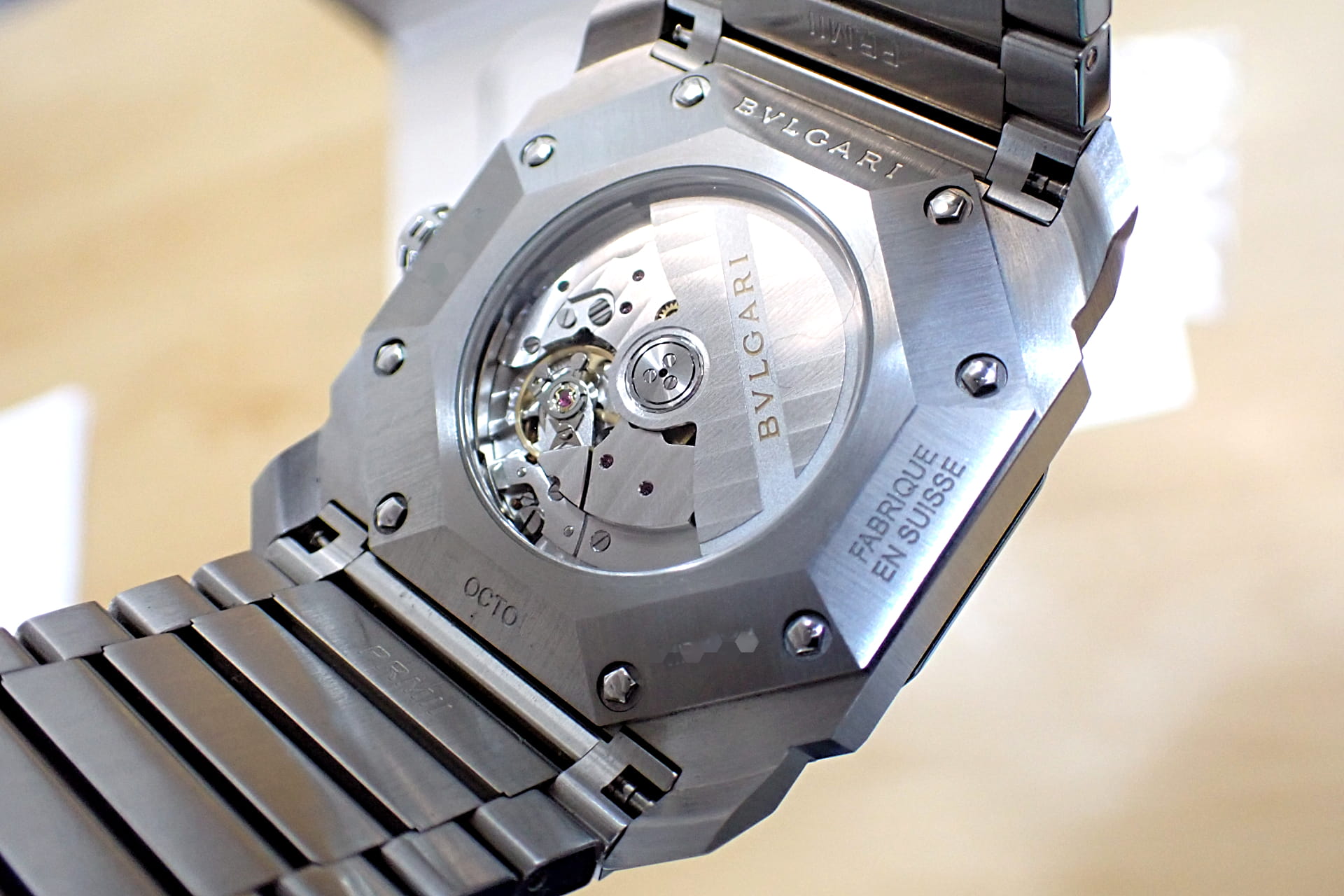 BVLGARI/ブルガリ オクト ローマ Ref.102704(OC41BSSD) 黒文字盤