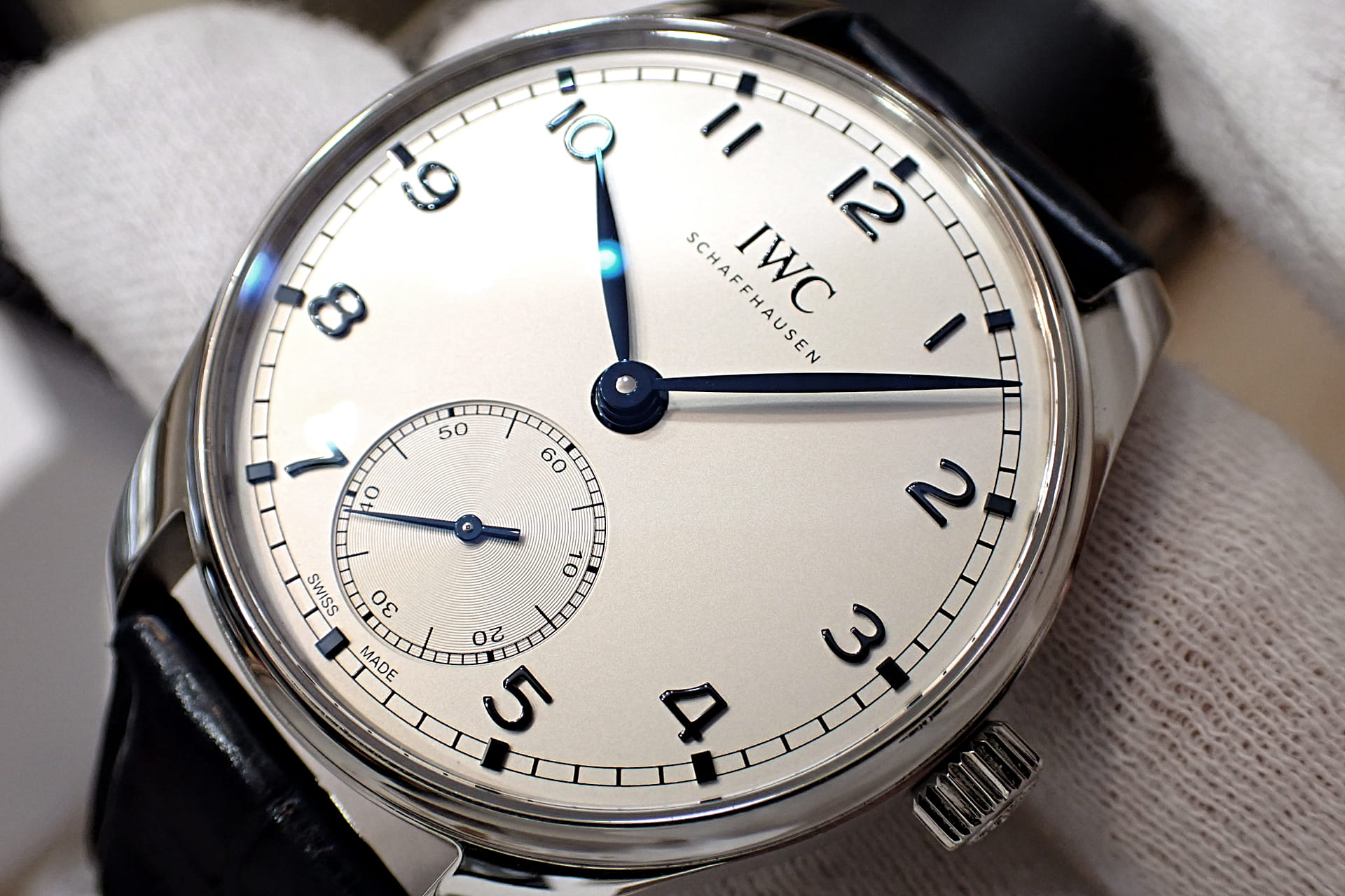 IWC ポルトギーゼ オートマティック40 Ref.IW358304 シルバー文字盤