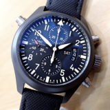 中古品AA【IWC】パイロットウォッチ ダブルクロノグラフ/スプリットセコンド セラミック製 Ref.IW378601 世界1000本限定　超美品（2006年10月国内正規）