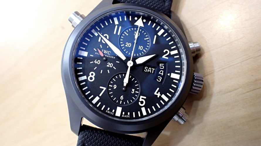 IWC パイロットウォッチ ダブルクロノグラフ/スプリットセコンド セラミック製 Ref.IW378601 世界1000本限定