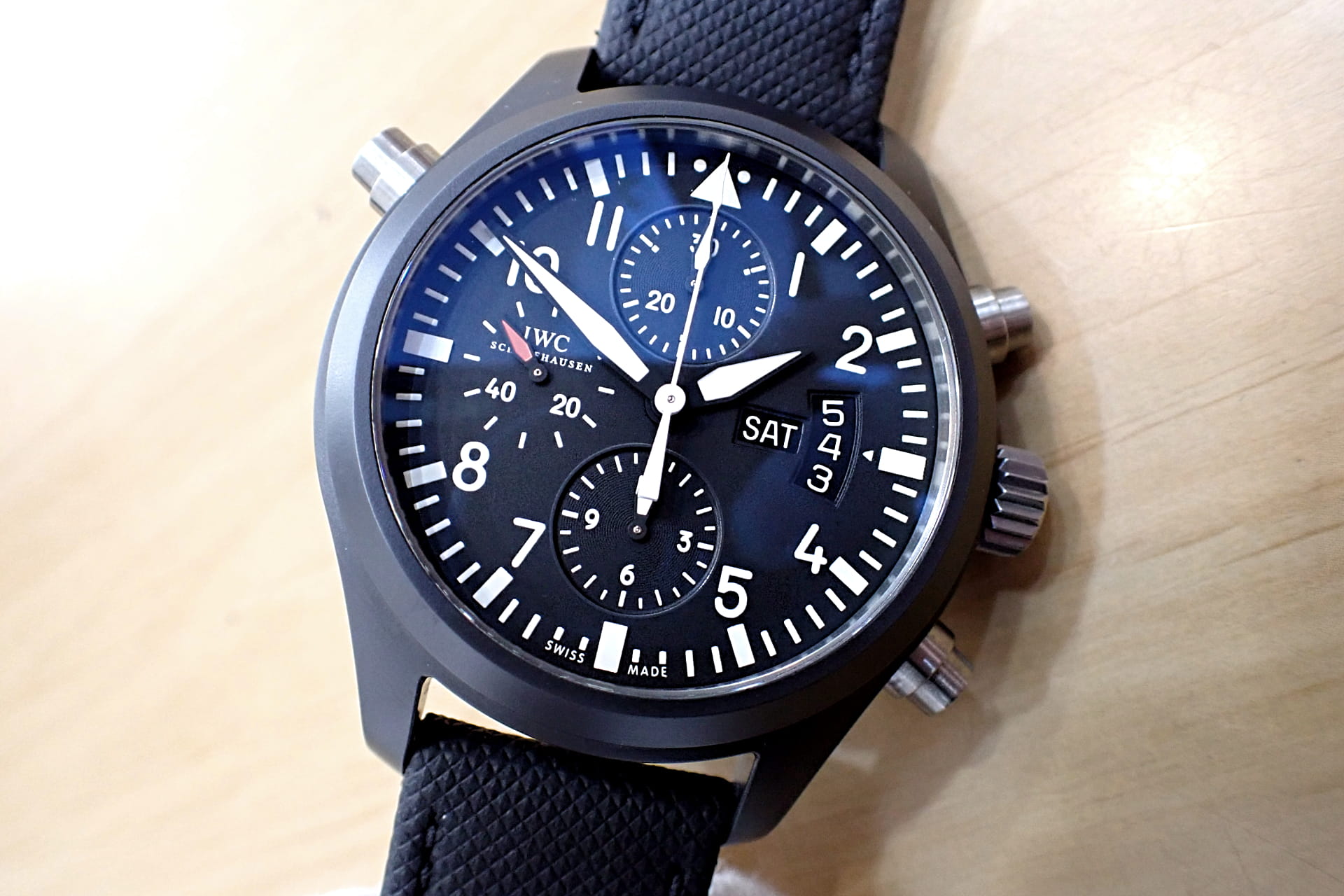 IWC パイロットウォッチ ダブルクロノグラフ/スプリットセコンド セラミック製 Ref.IW378601 世界1000本限定