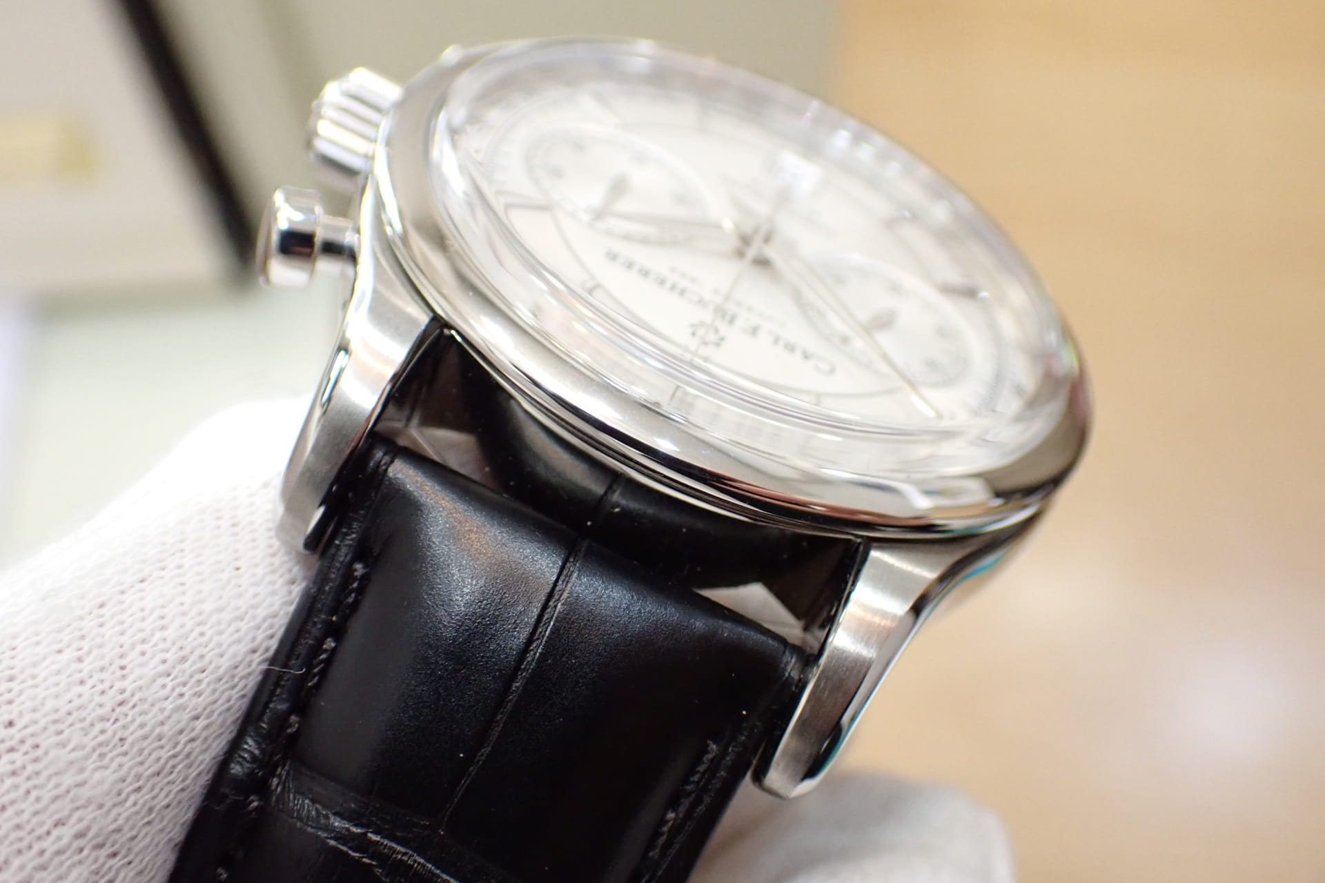 CARL F. BUCHERER/カールF.ブヘラ　マネロ　フライバック クロノグラフ Ref.00.10919.08.13.01