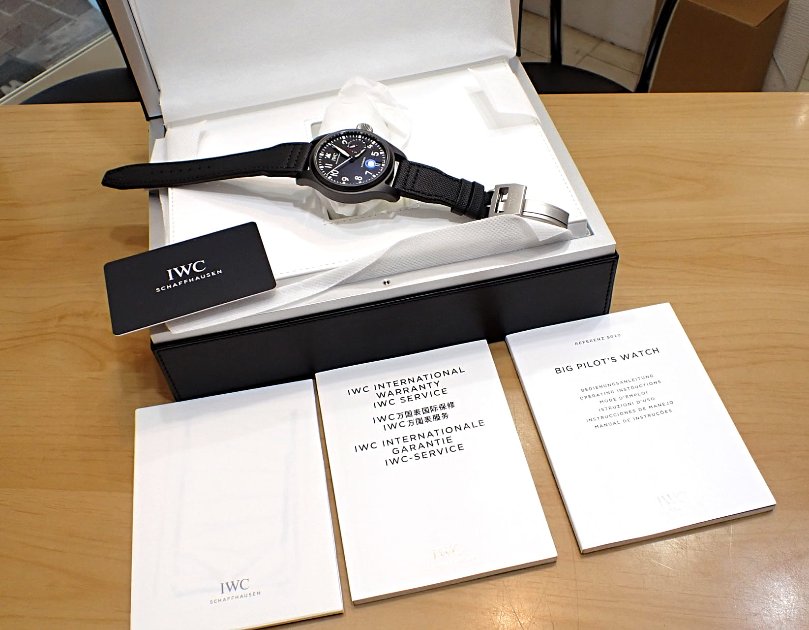 IWC ビッグパイロットウォッチ トップガン Ref.IW502001 黒文字盤