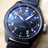 未使用【IWC】ビッグパイロットウォッチ トップガン Ref.IW502001  黒文字盤　保護シール付き (2018年並行)
