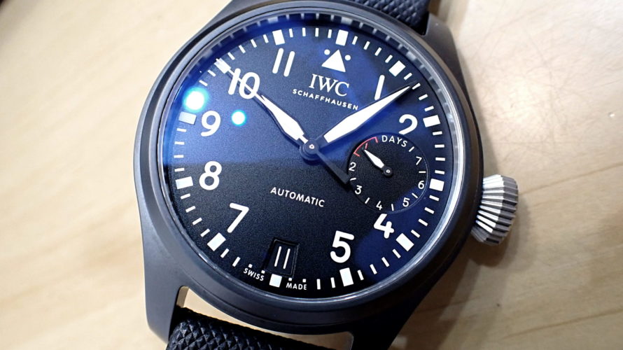 IWC ビッグパイロットウォッチ トップガン Ref.IW502001 黒文字盤