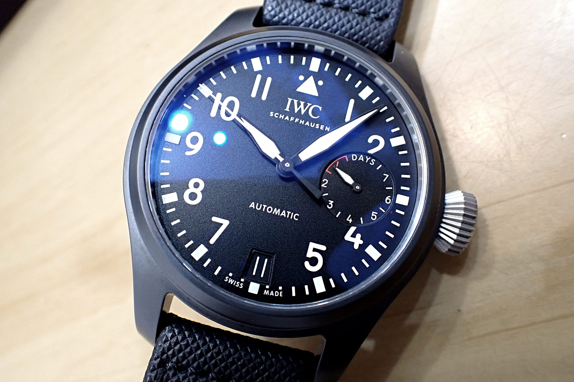 IWC ビッグパイロットウォッチ トップガン Ref.IW502001 黒文字盤