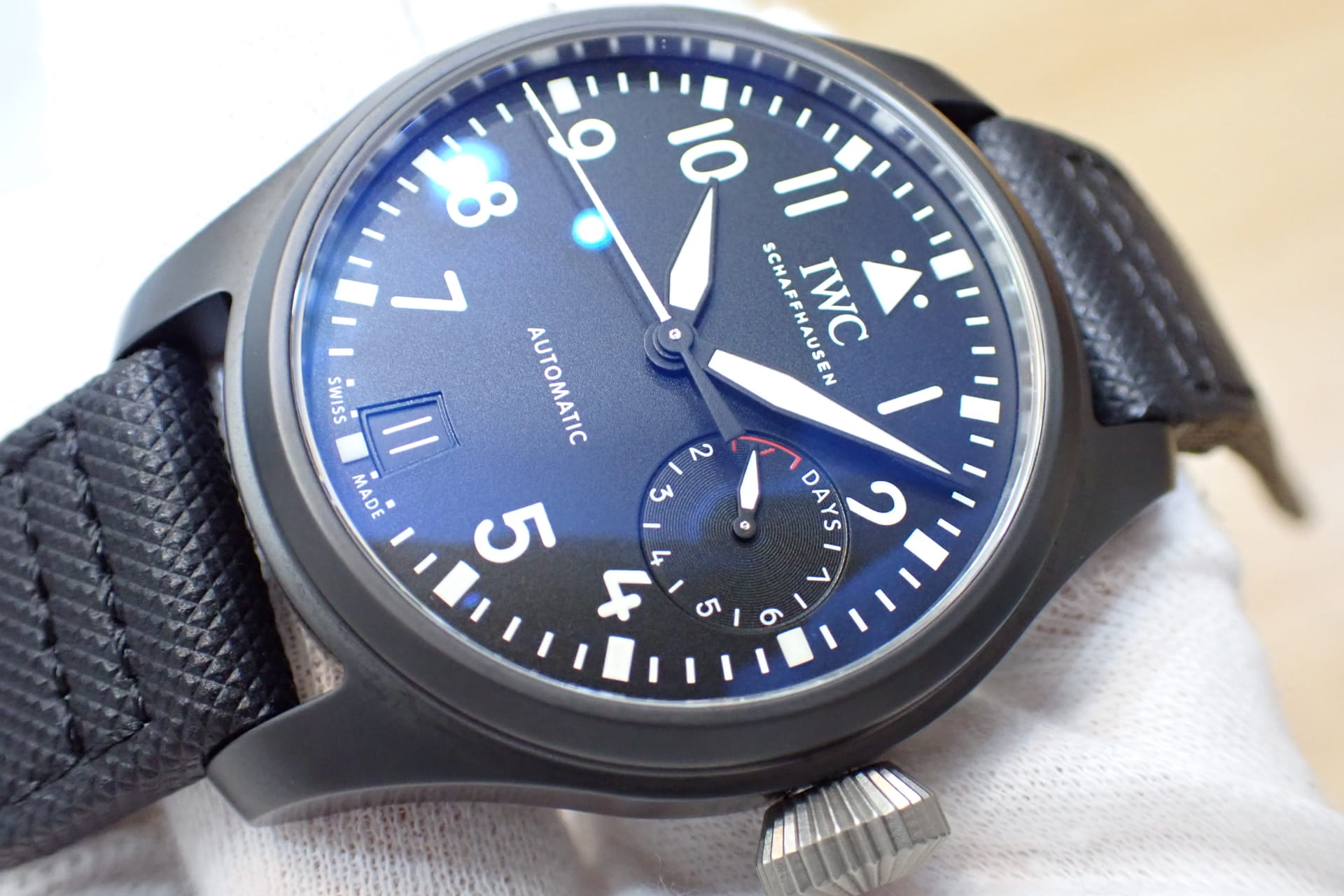 IWC ビッグパイロットウォッチ トップガン Ref.IW502001 黒文字盤