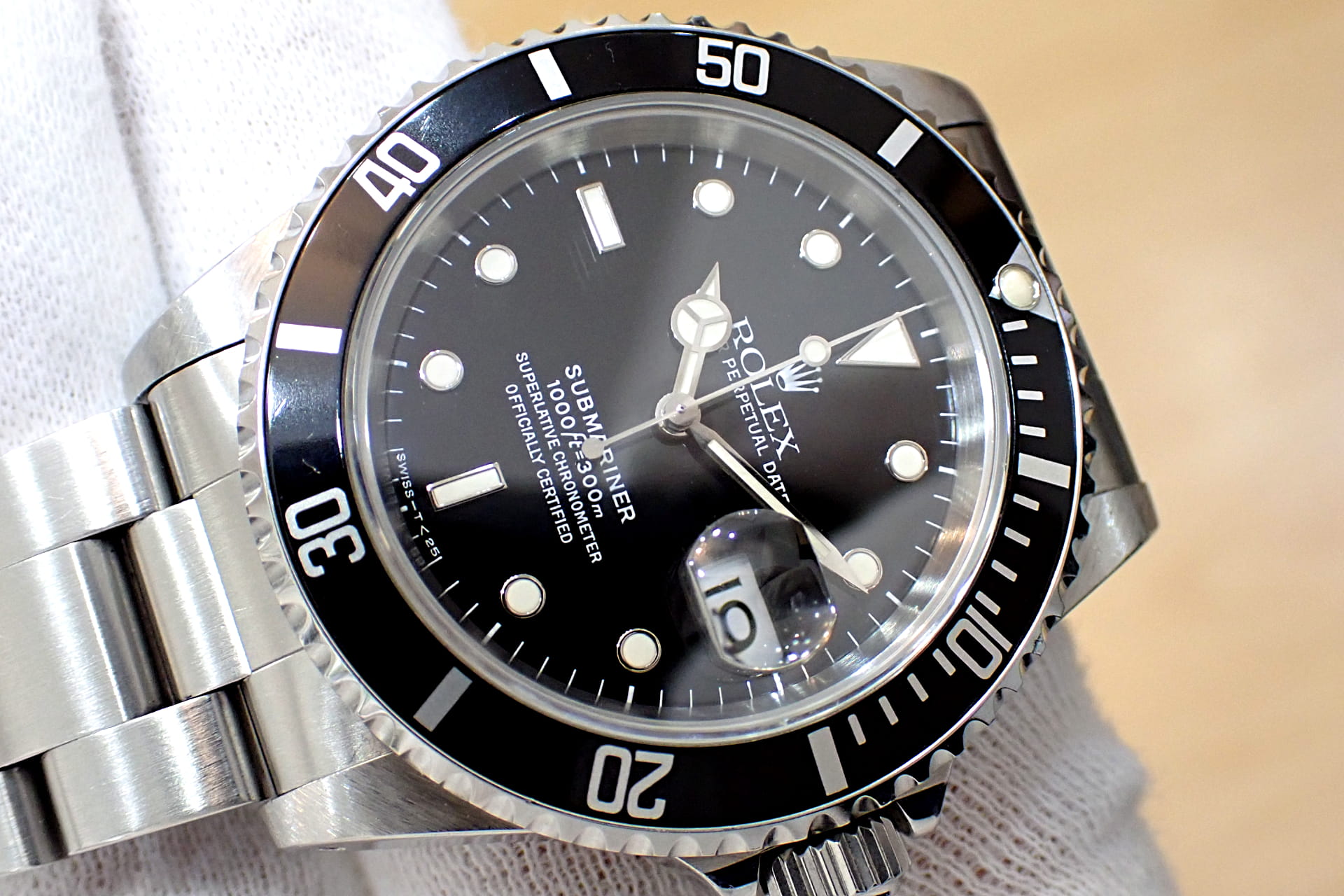 ROLEX/ロレックス サブマリーナー デイト Ref.16610 シリアルT番 オールトリチウム